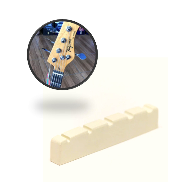 Pestana Plastico Contra Baixo 5 Cordas 41mm Moldado Tagima Strinberg