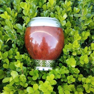 Cuia Chimarrão purungo Uruguaia pé metal em Oferta na Shopee