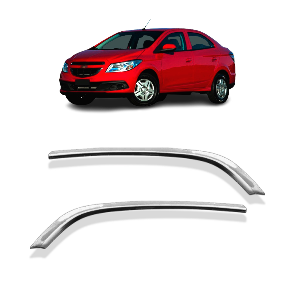 Aplique Moldura do Farol Auxiliar - Farol de Milha Par Cromado Onix 2012 2013 2014 2015 2016 Prisma 2013 2014 2015 2016 em Oferta na Shopee