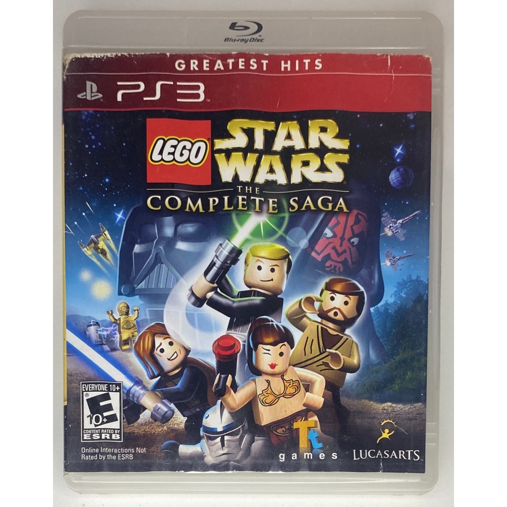 LEGO Star Wars: The Complete Saga - Greatest Hits - PS3 - Original - Mídia Física