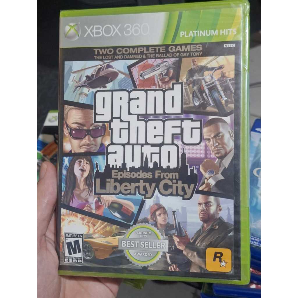 GTA 4 xbox 360 original em mídia física Grand Theft Auto IV