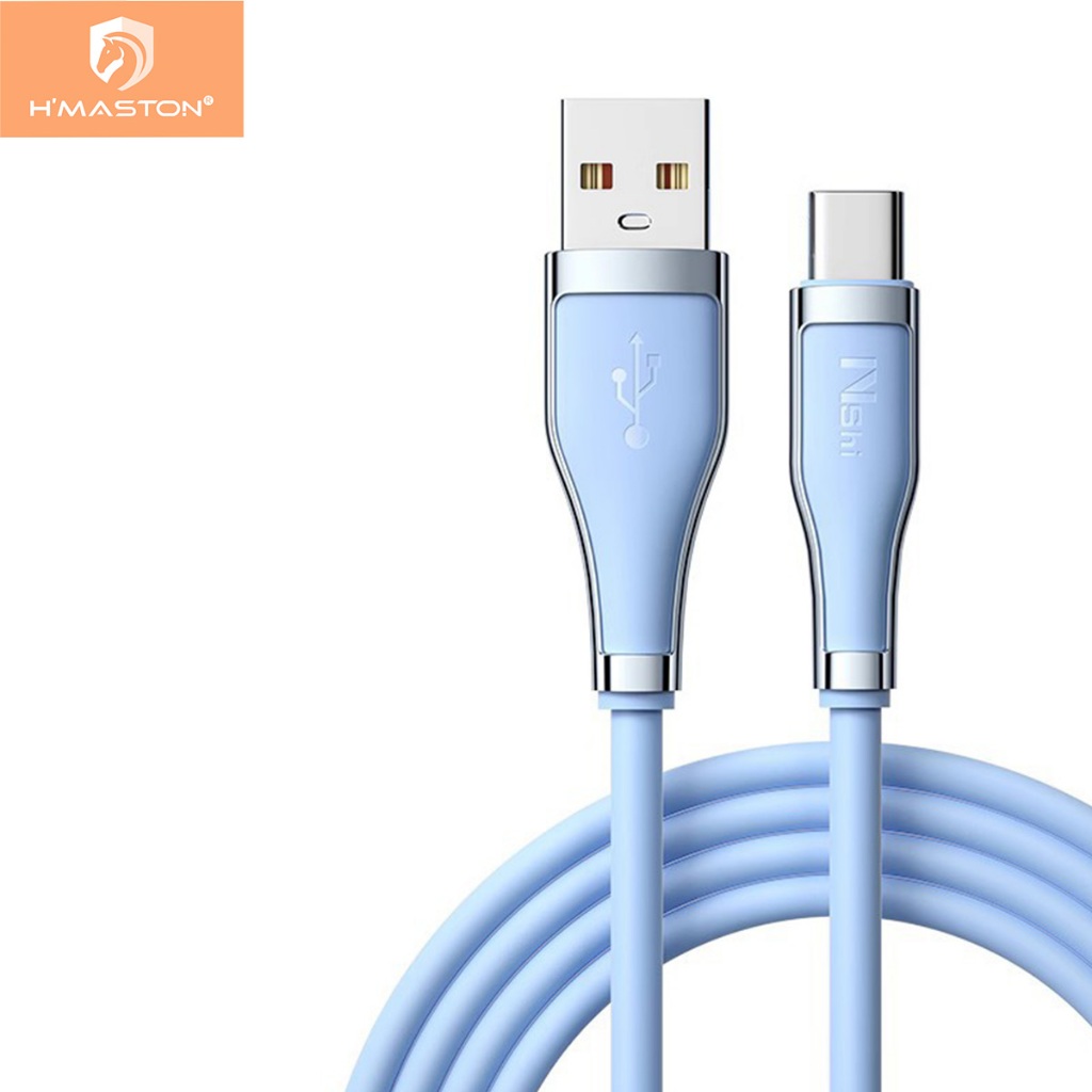 H'maston HB05 Cabo entrada V8 USB Tipo C IOS Cabo De Carga Super Rápida - Mobile & Gadgets