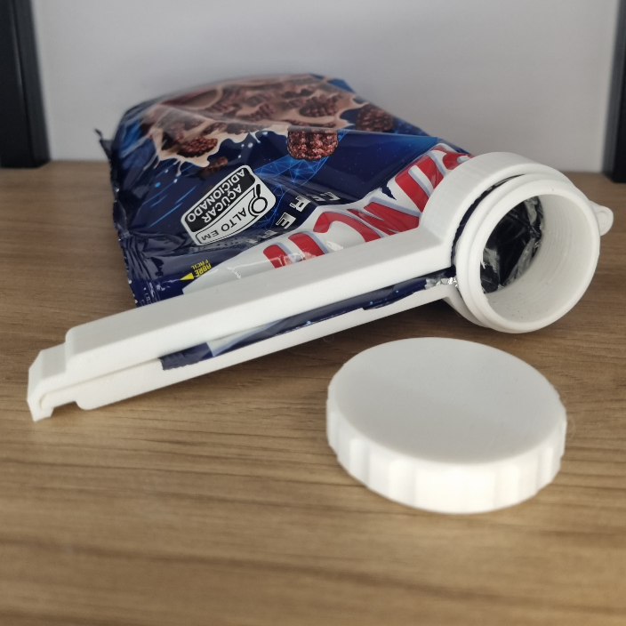 Lacre Universal para Pacotes com Tampa Rosqueável em Oferta na Shopee