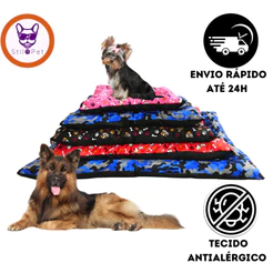 Cama Pet Colchonete para Cachorro e Gatos Promoção Com Zíper Colchonete Fundo Emborrachado