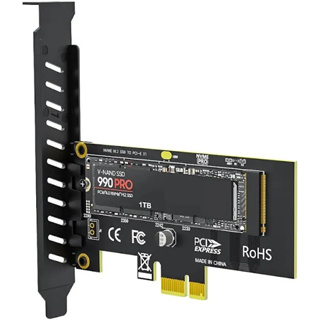 Placa adaptadora JEYI M.2 NVME SSD para PCIE X1, placa de expansão SSD PCIe 3.0 4.0 para PC em Oferta na Shopee