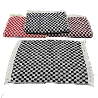 KIT 02 Tapetes Para Banheiro Toalha De Piso Chão 60 X 42 Xadrez Dama Barato em Oferta na Shopee