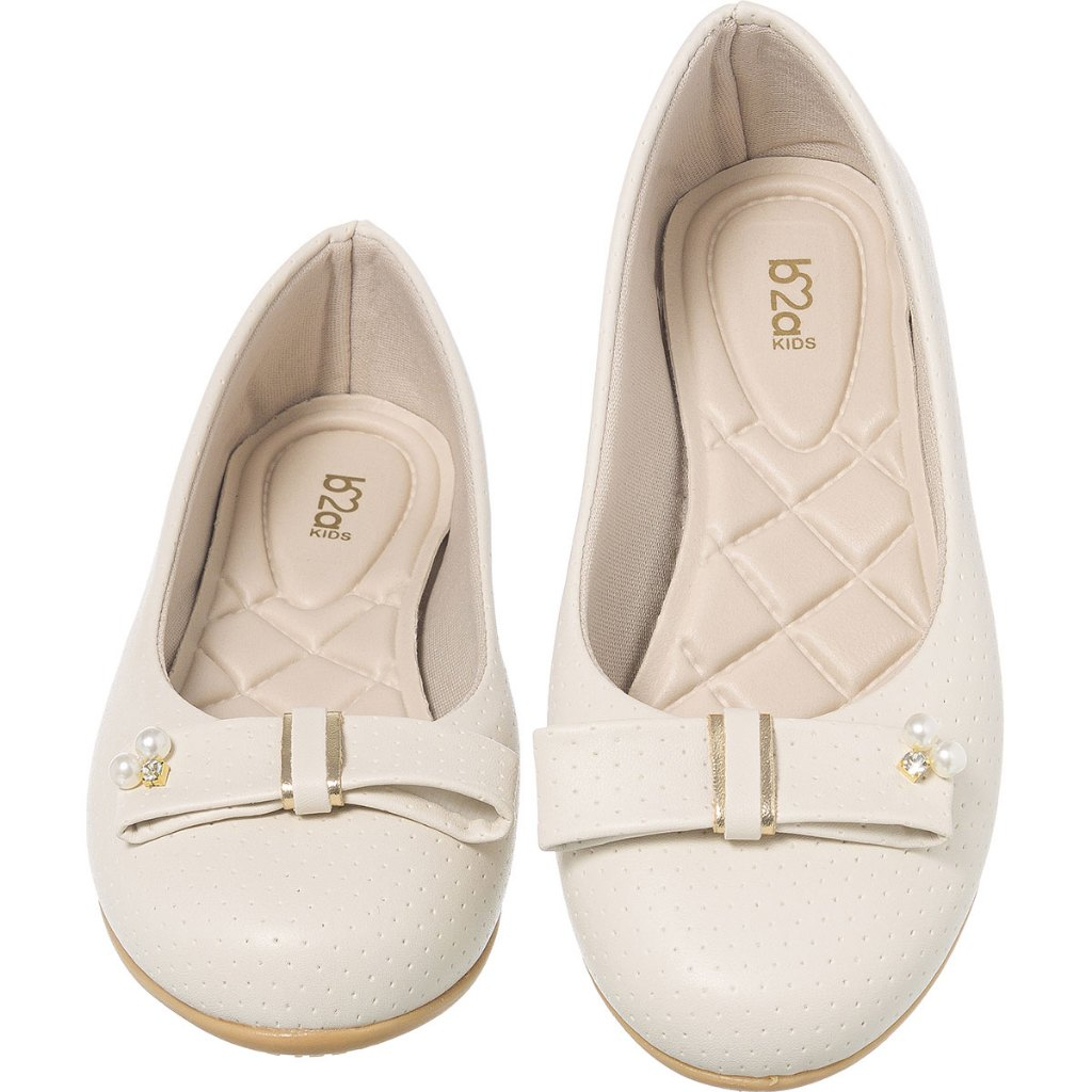 Sapatilha Infantil Menina Boneca Social Laço Pérola Festa Casamento Batizado Promoção B2A 28 ao 34 em Oferta na Shopee