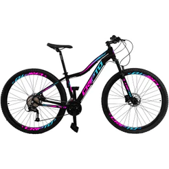 Bicicleta Aro 29 Cripto 21 Marchas Freios Disco e Suspensão