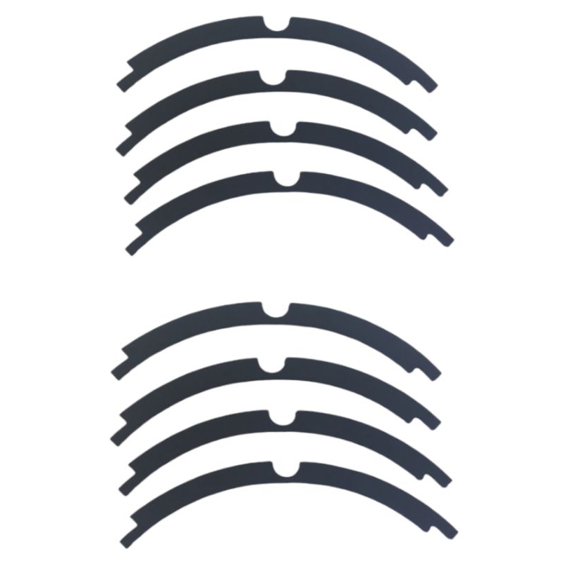 guarnição 8 polegadas 4 peças 4 furos, kit com duas em Oferta na Shopee