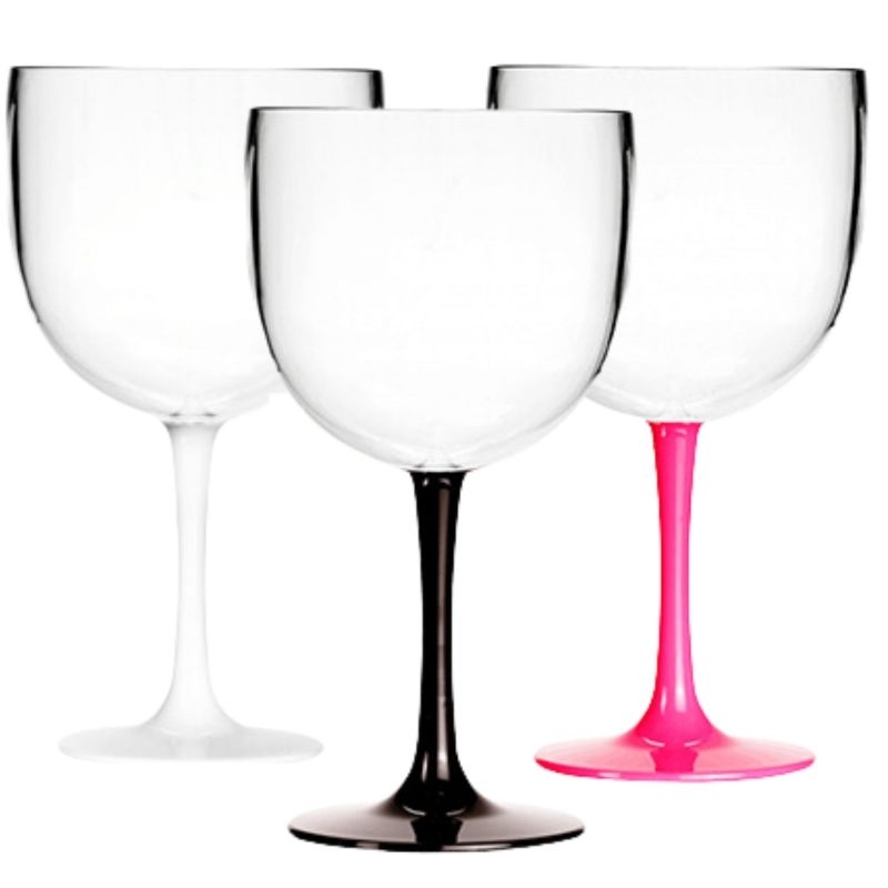 20 Taças de Gin Bicolor lisa Sem personalização 480ml em Oferta na Shopee