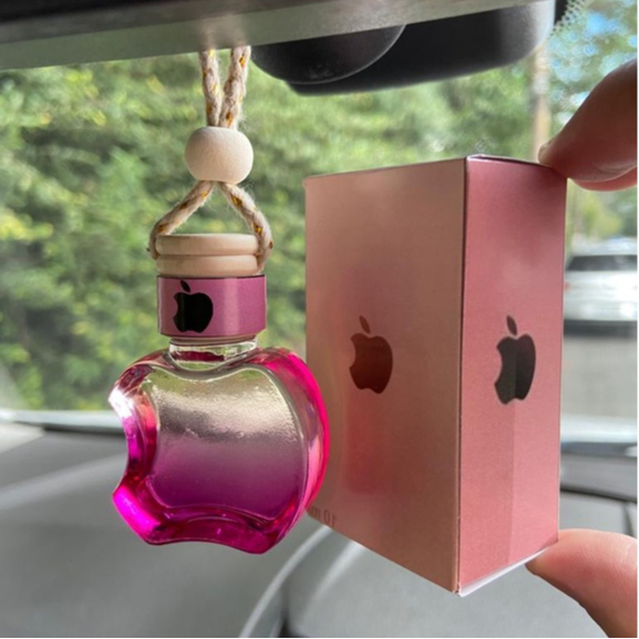 Cheiirinho para Carro Maça ROSA (Aromatizador Automotivo)