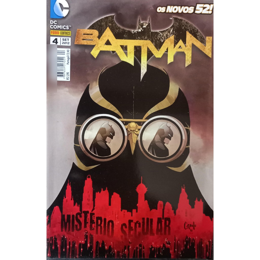 Hq Batman 4 - Os novos 52! - Panini Comics - DC Comics - 2012