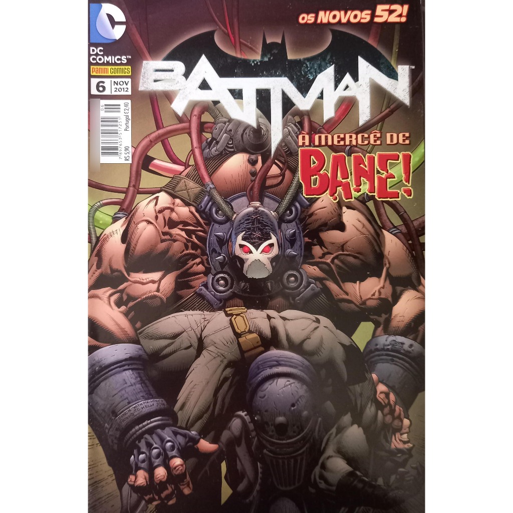 Hq Batman 6 - Os novos 52! - Panini Comics - DC Comics - 2012