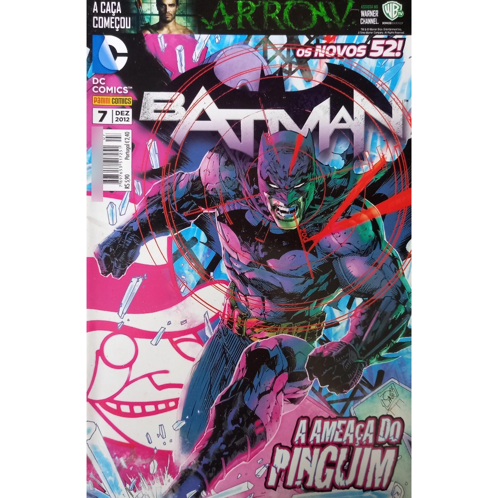 Hq Batman 7 - Os novos 52! - Panini Comics - DC Comics - 2012