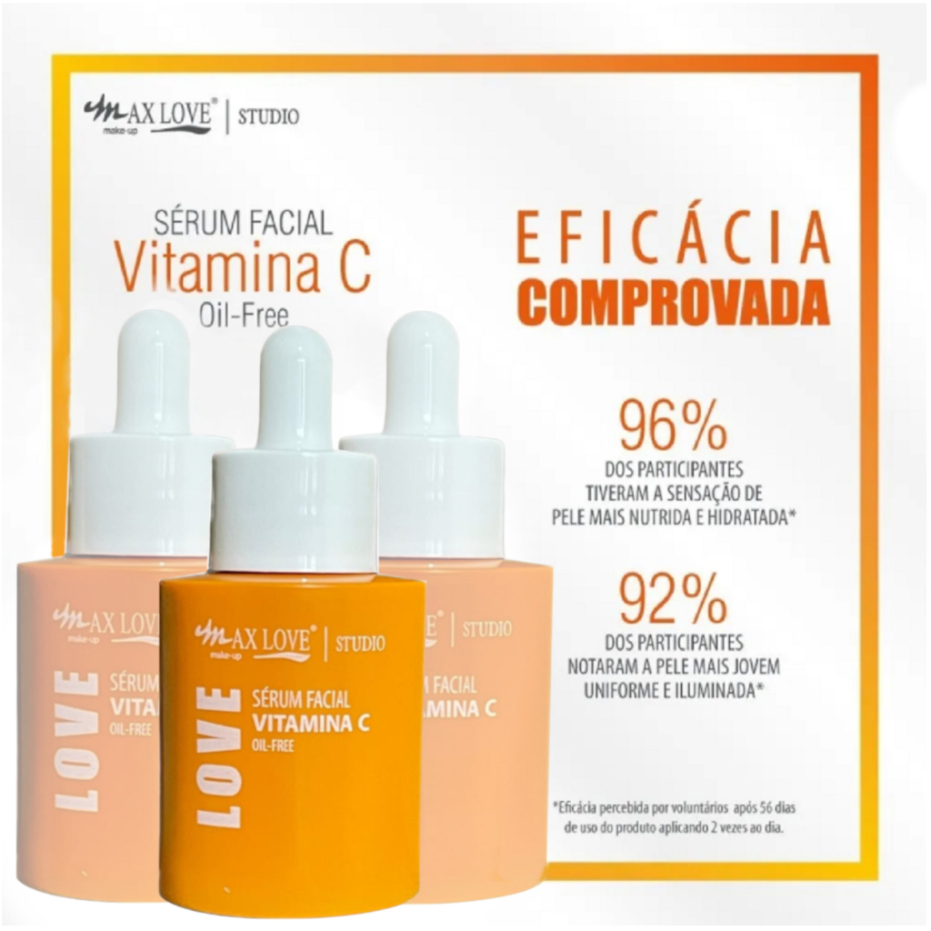 Sérum Vitamina C Kit Com Microagulhamento Dermaroller Original Profissional Para Usar em Casa