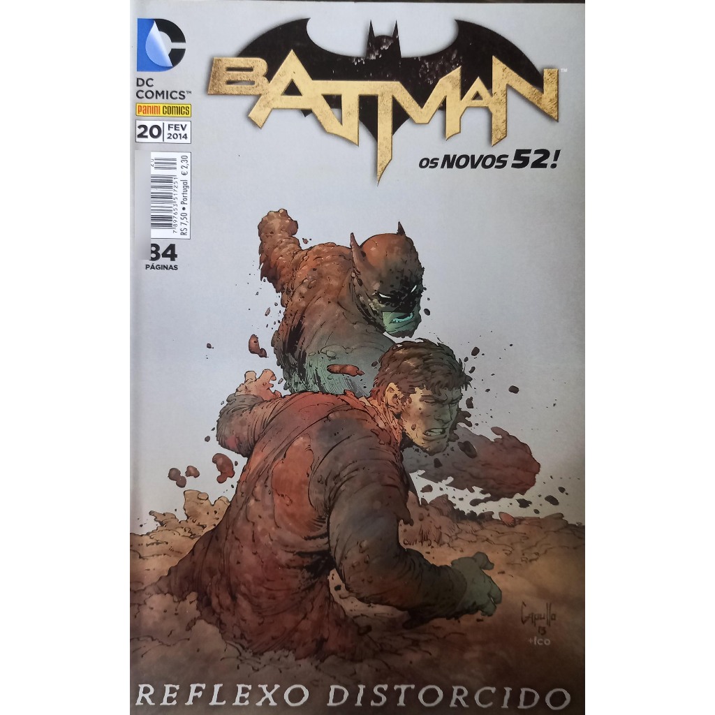 Hq Batman 20 - Os novos 52! - Panini Comics - DC Comics - 2014