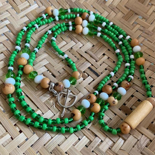 Guia de Oxóssi, Caboclo, Cabocla, fio de conta de Caboclo Umbanda e Candomblé em Oferta na Shopee