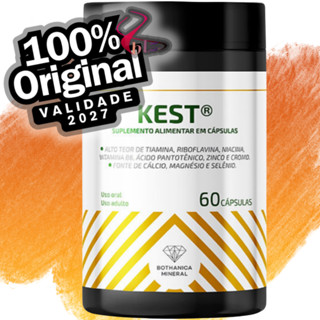 Kest Bothanica Mineral Gerencia o Peso Lipedema e Celulite - 60 Cápsulas Original em Oferta na Shopee