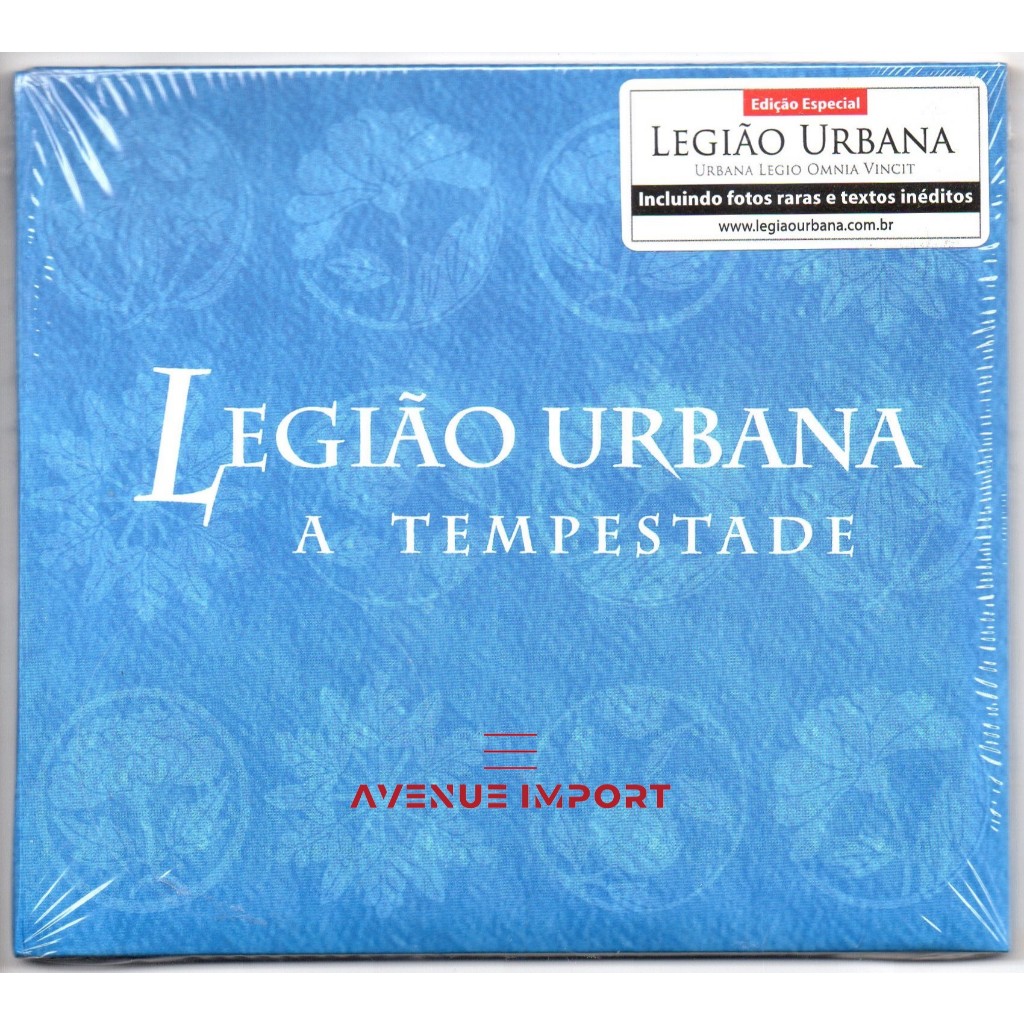 CD Legião Urbana - A Tempestade (Edição Especial)