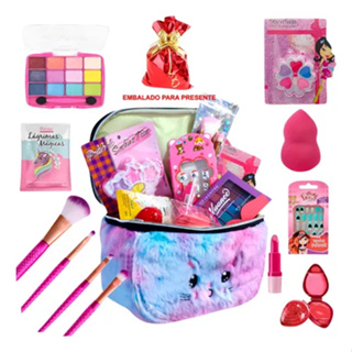 Kit de Maquiagem Maleta De Gatinho Maquiagem Infantil Kit Completo Perfeito em Oferta na Shopee