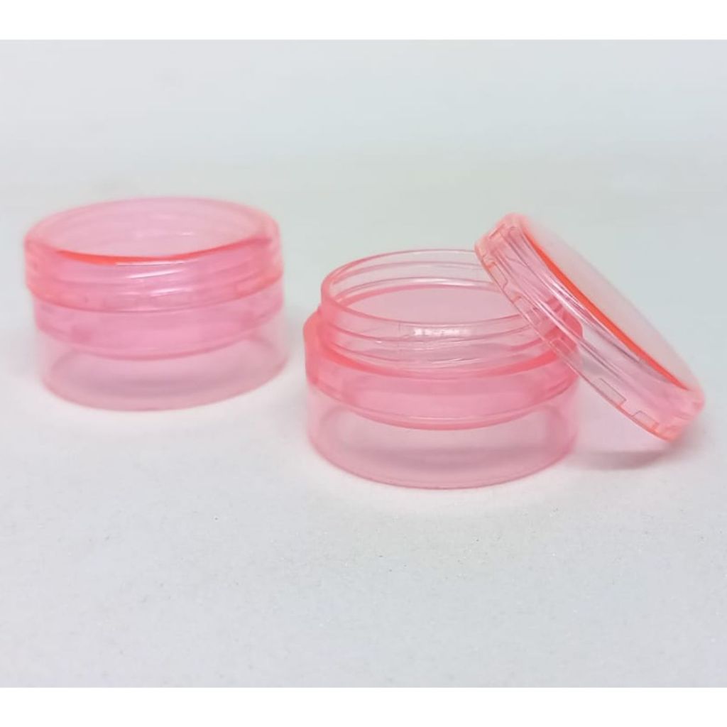Pote Acrílico Rosa 4g para Amostras e Cosméticos - 50 Unidades em Oferta na Shopee