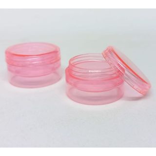 Pote Acrílico Rosa 4g para Amostras e Cosméticos - 50 Unidades em Oferta na Shopee