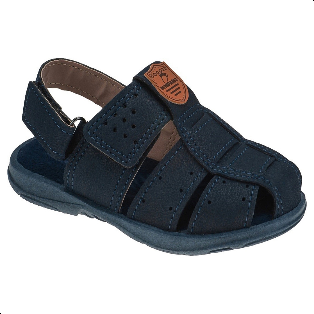 Sandalia Infantil Masculina Minipasso Papete Infantil Masculina