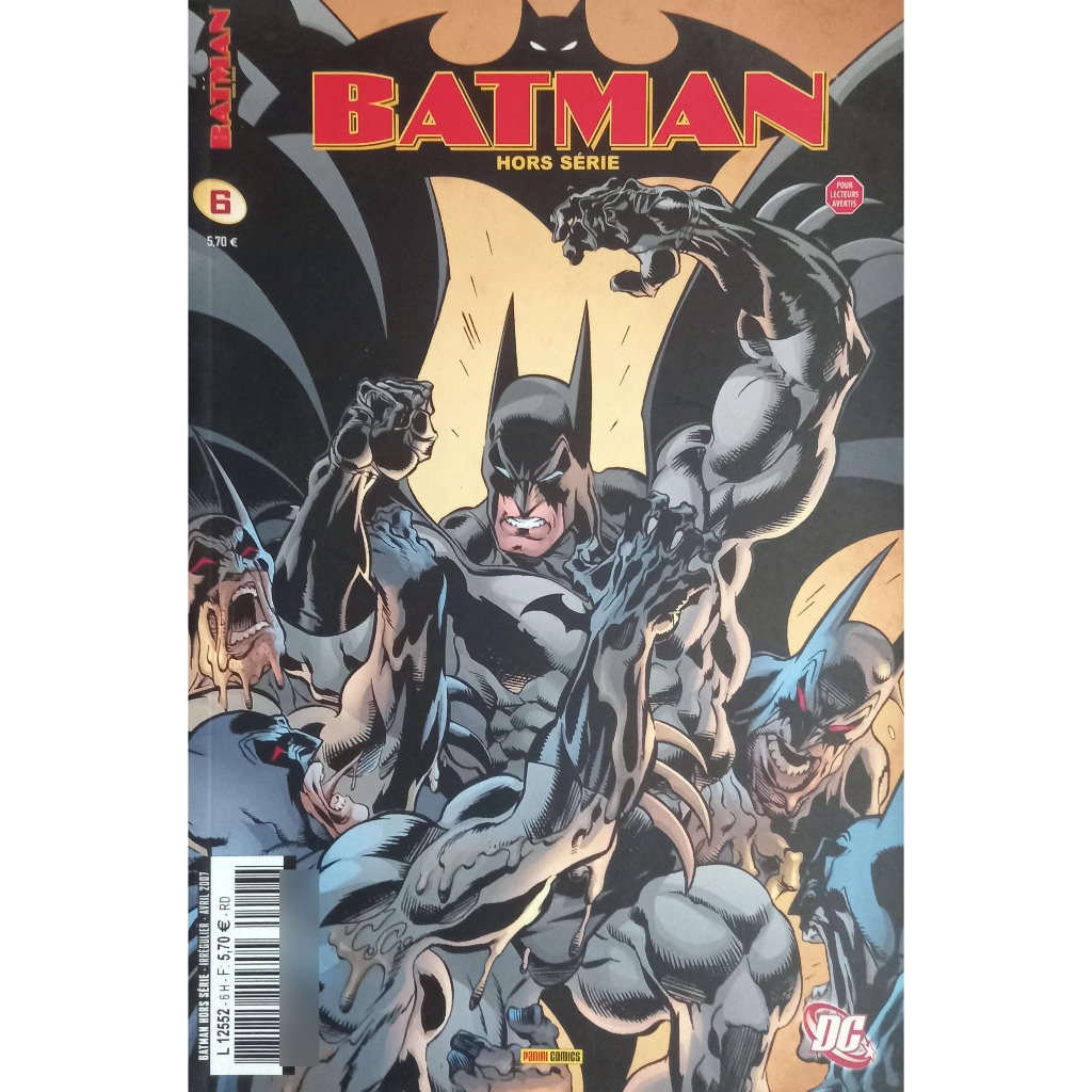Batman Hors Série 6 - Capa cartonada - Importada - França - Panini Comics 2007
