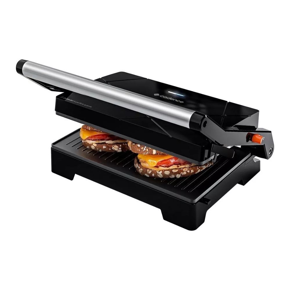 Sanduicheira E Grill Cadence Grl616 Potencia 1000w Inox - Home Appliances