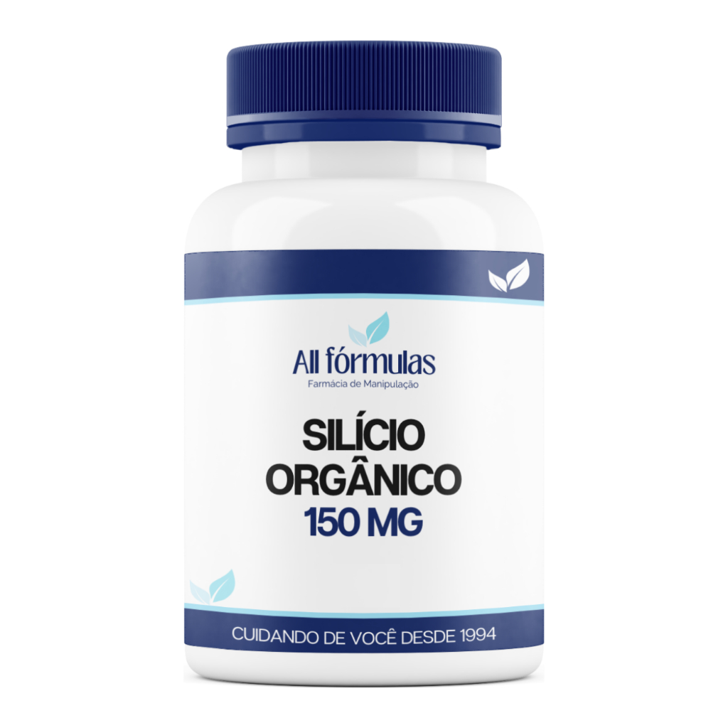 Silício Orgânico 150 Mg - 60, 120, 180 Cápsulas