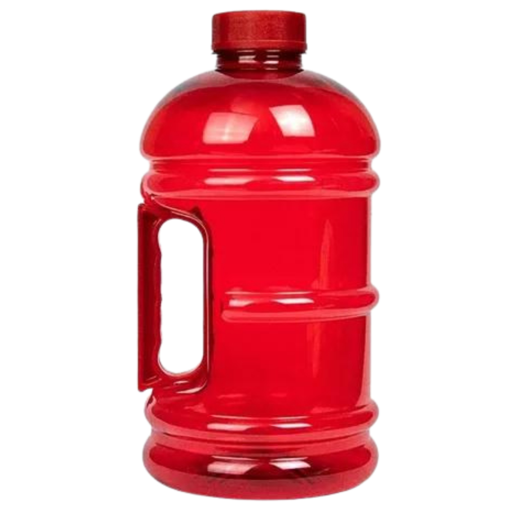 Garrafa Galão De água  Com Alça 1.8L Para Academia  Treino CrossFit  Esportes Livre de BPA Cores