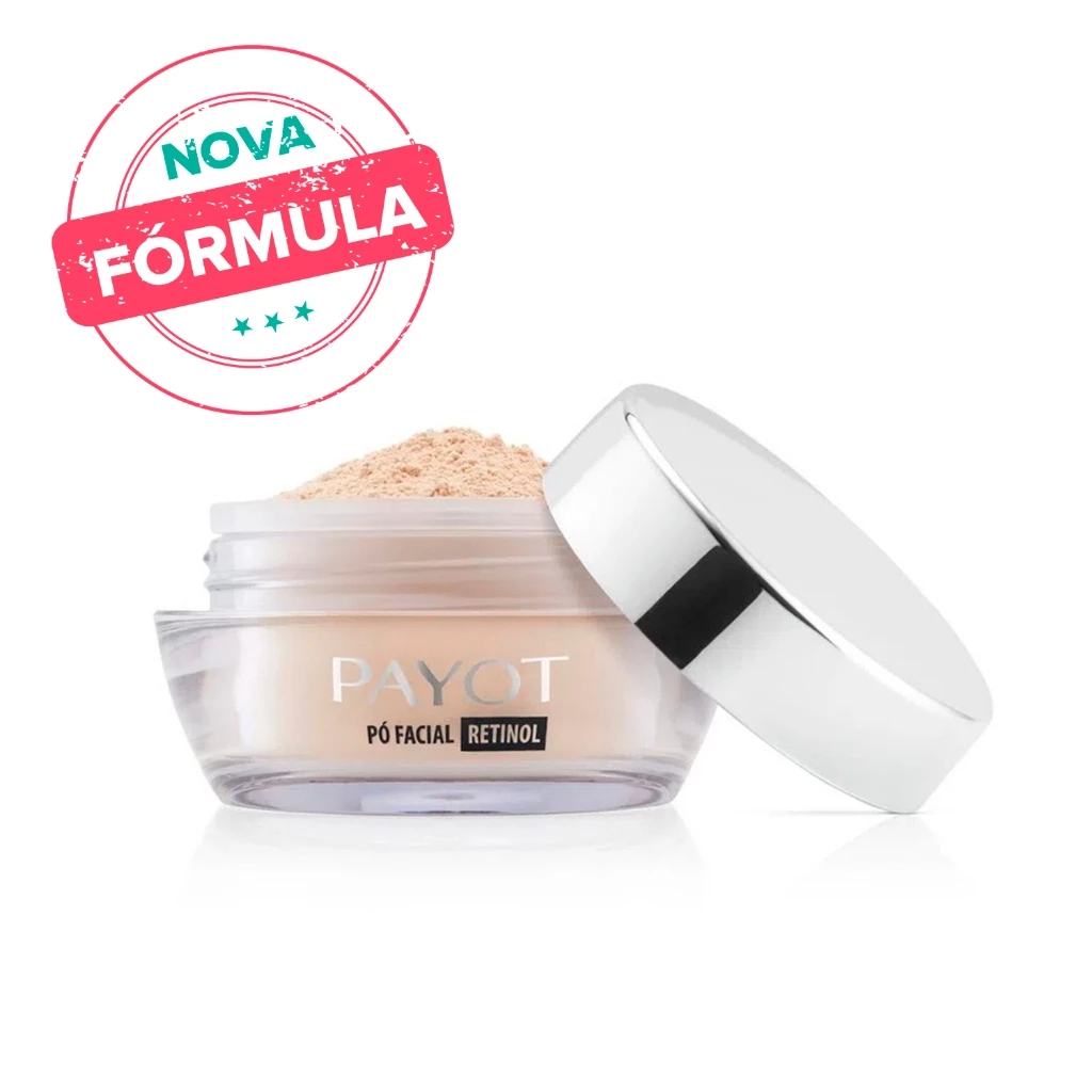 Pó Facial Translúcido Matte ou Iluminador Retinol Payot 20g