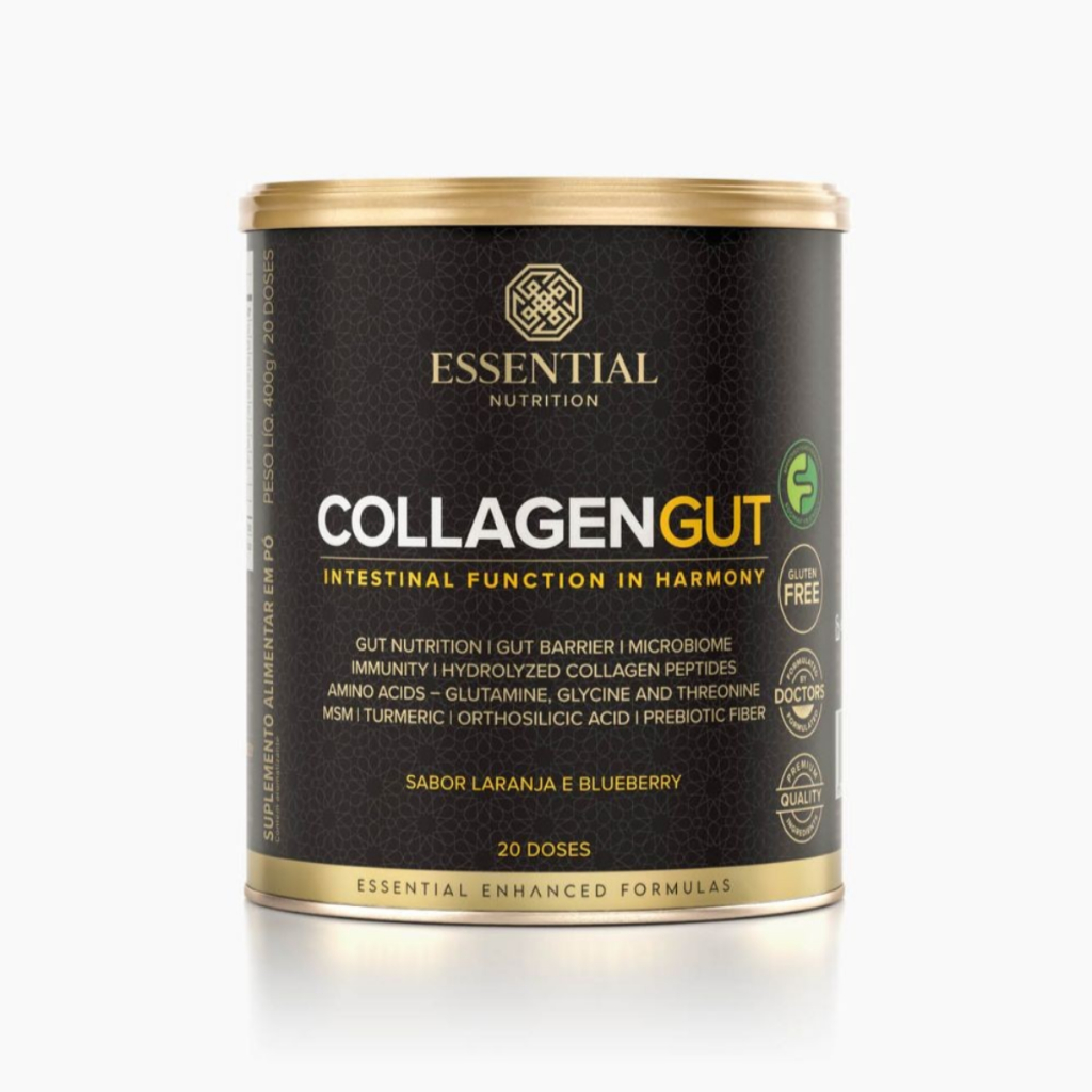 Collagen Gut 400g Colageno Lancamento Essential Nutrition