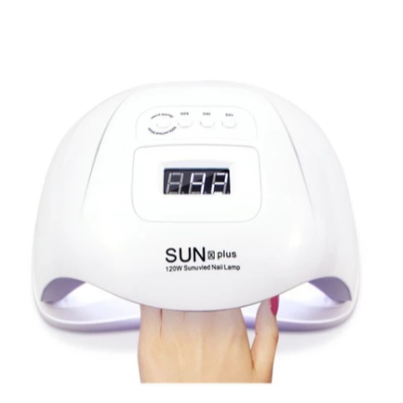 Cabine Estufa Sun X Plus Led Uv 120w Hibrida Acrigel Bivolt