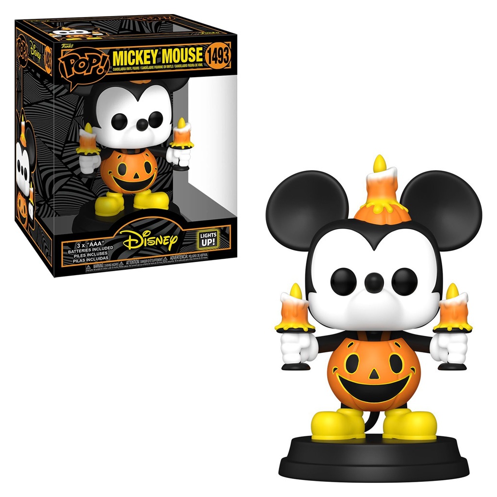 FUNKO POP DELUXE DISNEY LIGHT'S UP - MICKEY MOUSE 1493 NOVO ORIGINAL