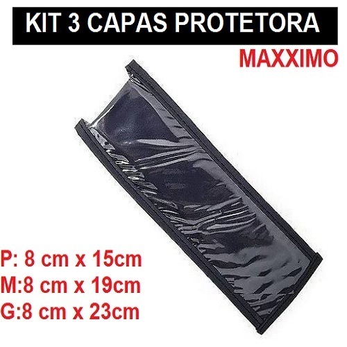 OFERTA Kit 3 Unidades Capas Para Controle Remoto Plástica Proteção A Prova De Água 3 T VENDAamanhos P-M-G