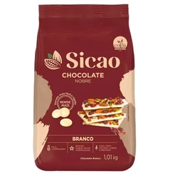 Sicao Gotas de Chocolate Nobre Branco 1,01kg