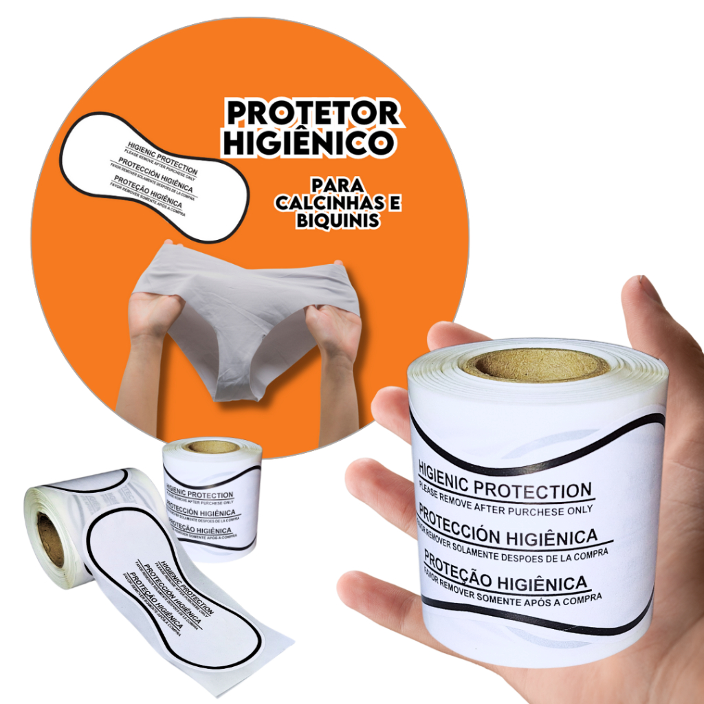 Adesivo Protetor Higiênico Para Maiôs Calcinhas Biquínis kit 100 Unidades em Oferta na Shopee