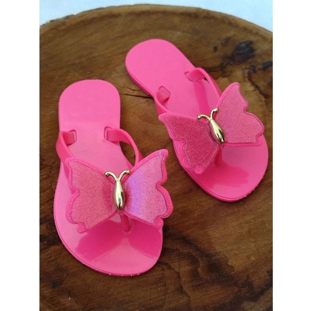 CHINELO DE DEDO BORBOLETA INFANTIL AO JUVENIL RASTEIRINHA DE MENINA ENVIO IMEDIATO