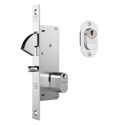 Fechadura Bico Papagaio Correr Inox 940 (40mm/28mm)