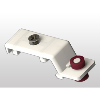 Carro Deslizante Para Cortina Painel - 6un em Oferta na Shopee