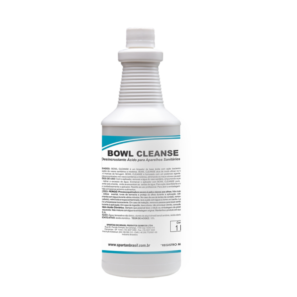 Bowl Cleanse 1L da Spartan (Desincrustante de Alta Eficiencia)