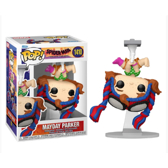 FUNKO POP SPIDER-MAN  VERSE MAYDAY PARK 1410 NOVO ORIGINAL