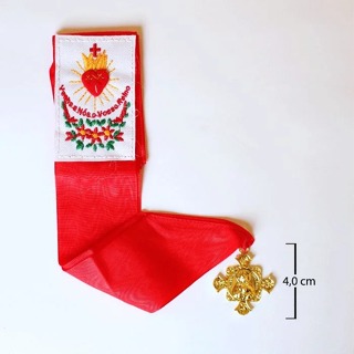 FITA-FAIXA DO APOSTOLADO VERMELHA FEMININA em Oferta na Shopee