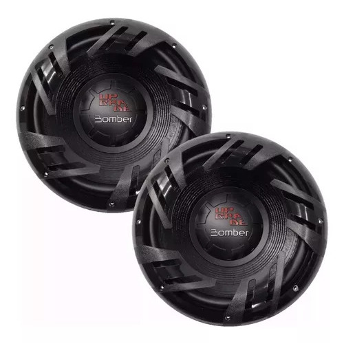 Par Subwoofer Bomber Upgrade 12 C/ 400w Rms 4 Ohms Up Grade em Oferta na Shopee
