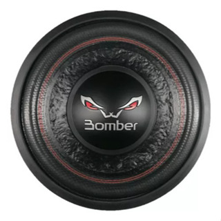 Alto Falante Subwoofer 12 Pol Bomber Bicho Papão 600w 4 Ohms Cor Preto em Oferta na Shopee
