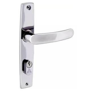 fechadura externa aliança porta de madeira 2600/41 espelho cromado em Oferta na Shopee