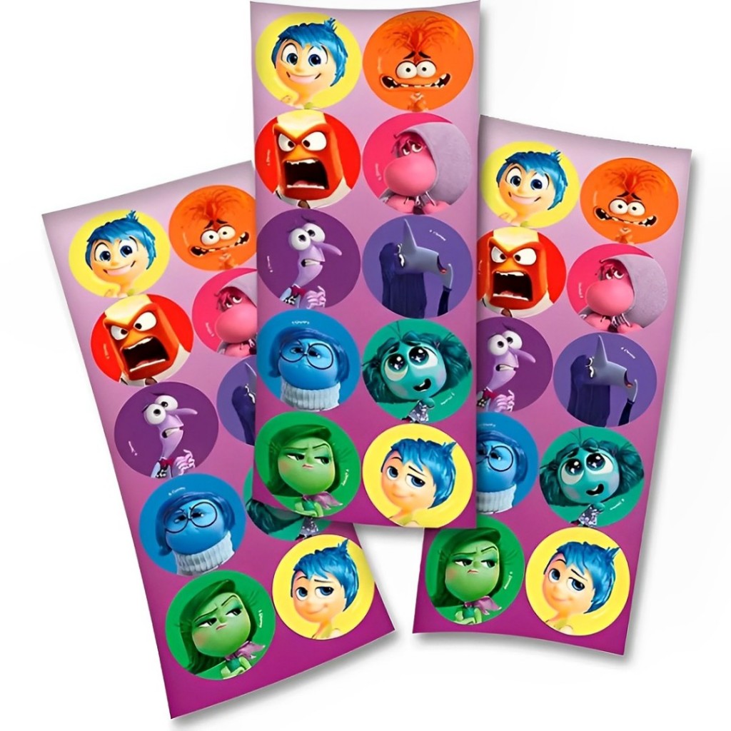 Adesivo Redondo Divertidamente 2 Decorativo C/30 Unidades Festcolor em Oferta na Shopee