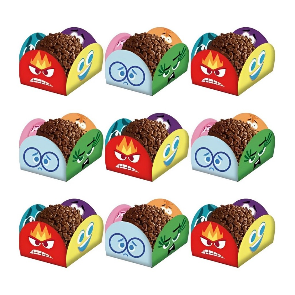 Porta Forminha Brigadeiro/Doces Divertidamente C/40 Unidades Festcolor em Oferta na Shopee
