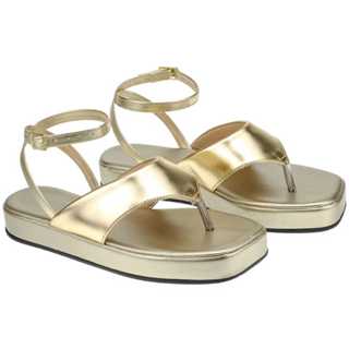 Sandalia chinelo flatform plataforma feminina flat em Oferta na Shopee